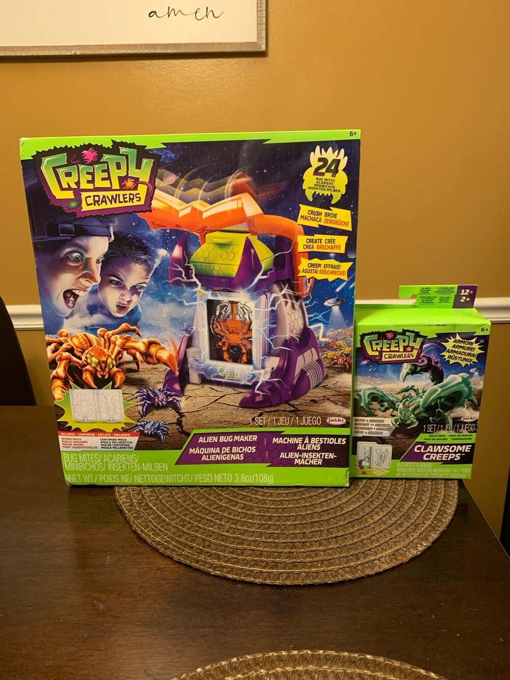 Creepy Crawlers Alien Bug Maker and Clawsome Creeps Mold Pack Bundle New Sealed